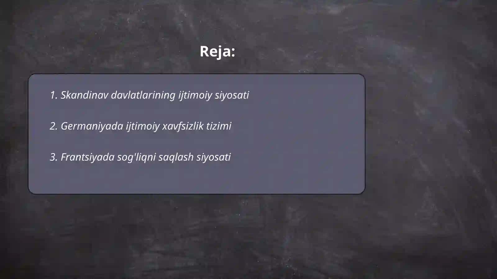 Skandinav davlatlarining ijtimoiy siyosati 2