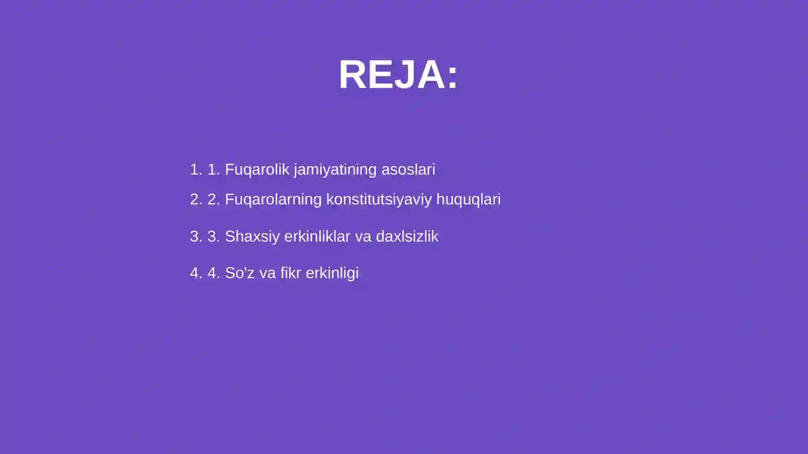 Fuqarolarning huquq va erkinliklari 2