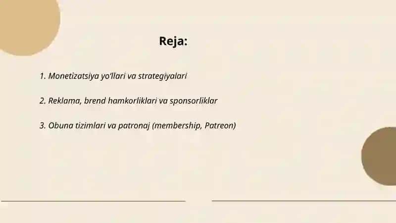 Kontent yaratuvchilar iqtisodiyoti 2