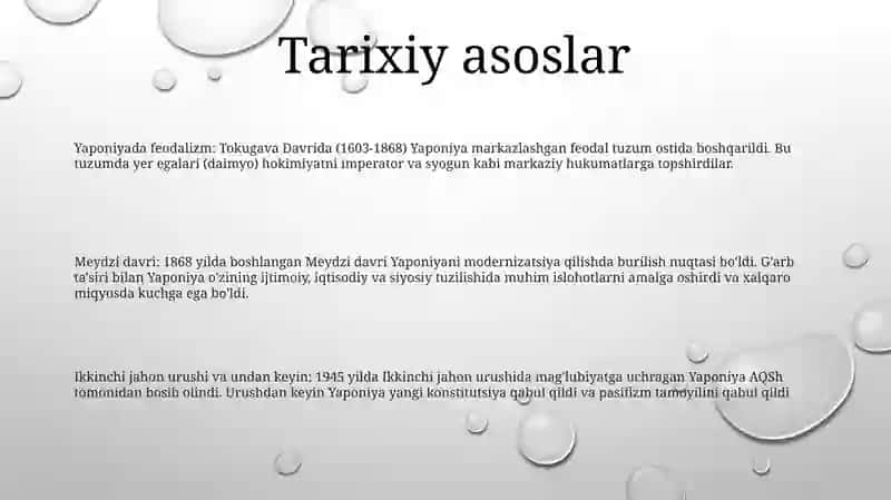 Zamonaviy Yapon Sivilizatsiyasi 2