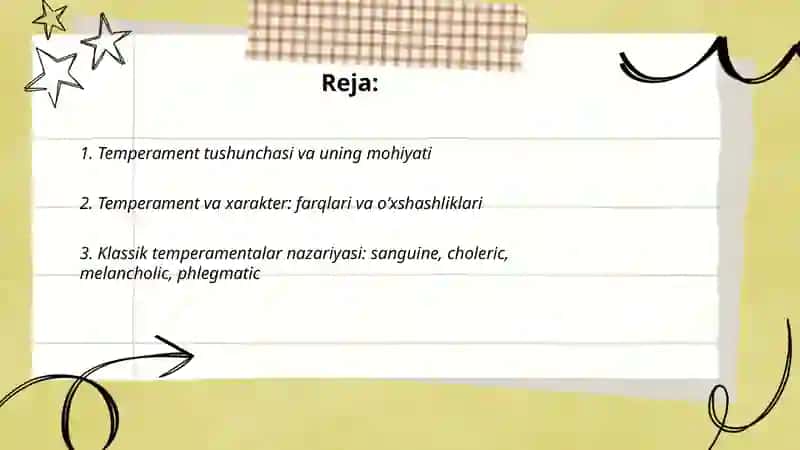 Temperament haqida tushuncha 2
