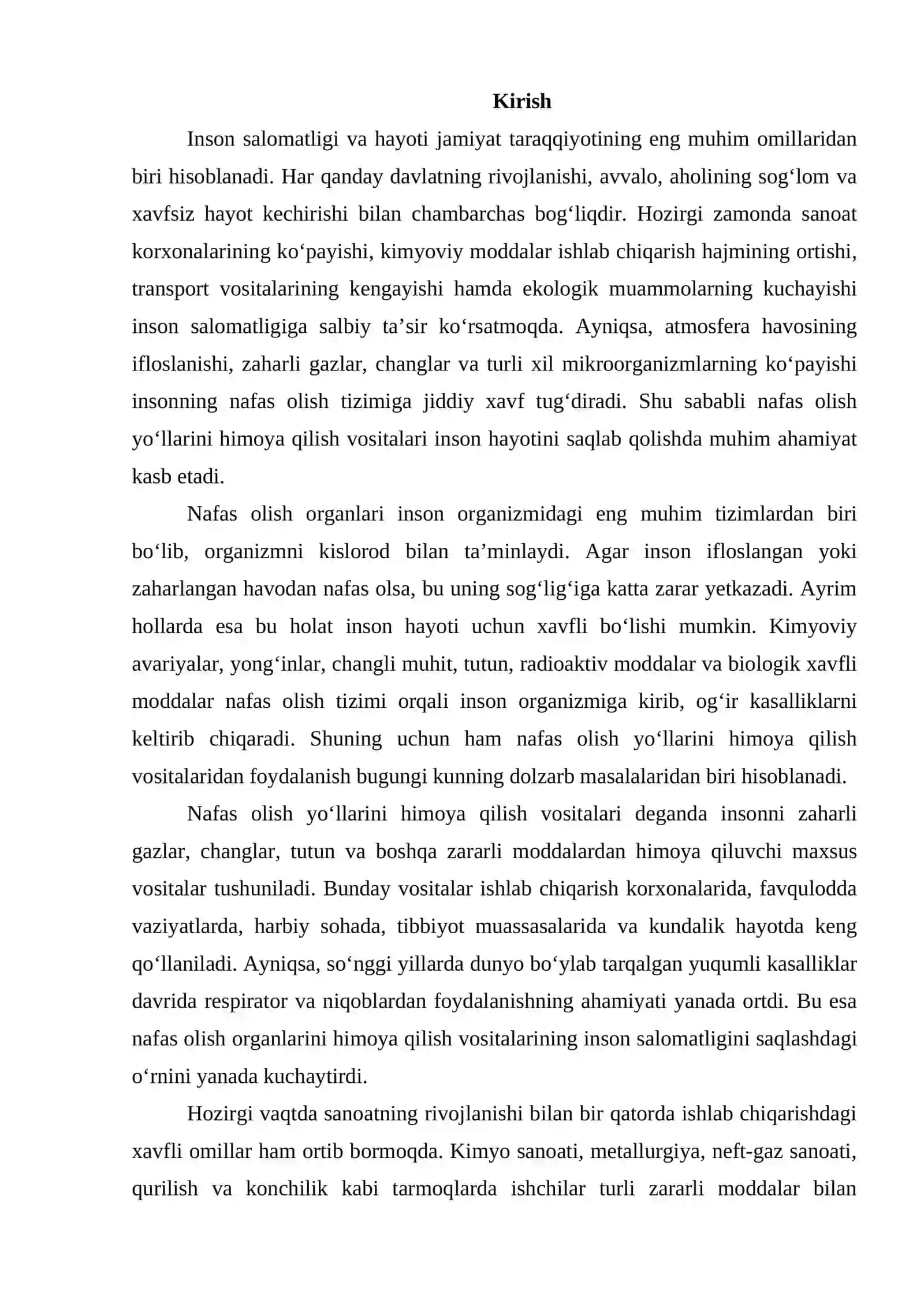NAFAS OLISH YO‘LLARINI HIMOYA QILISH VOSITALARI 2