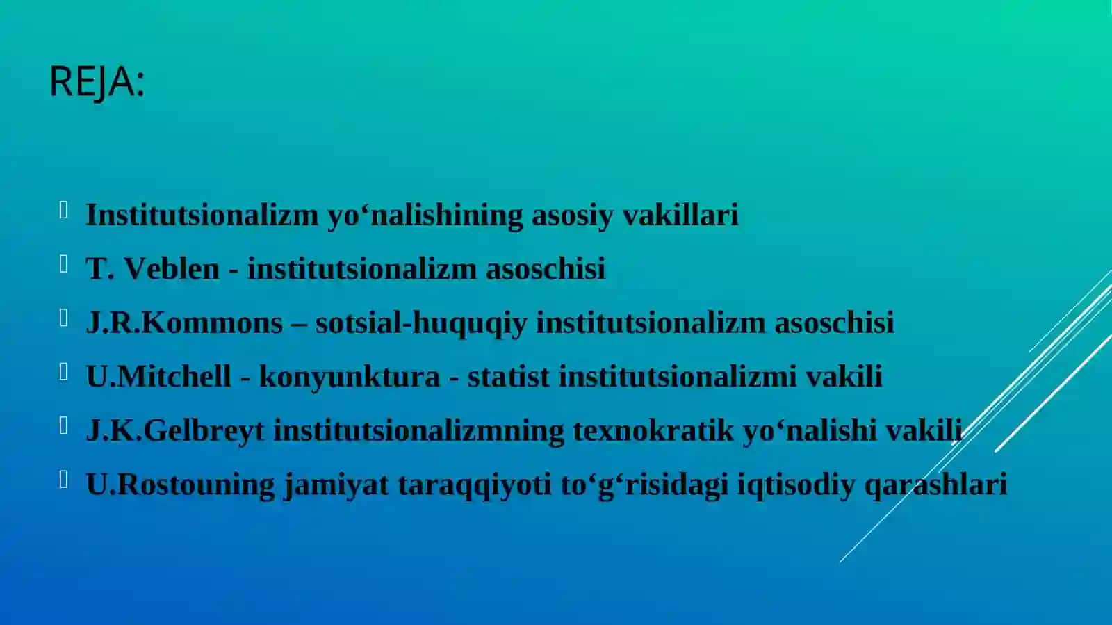 INSTITUTSIONALIZM 2