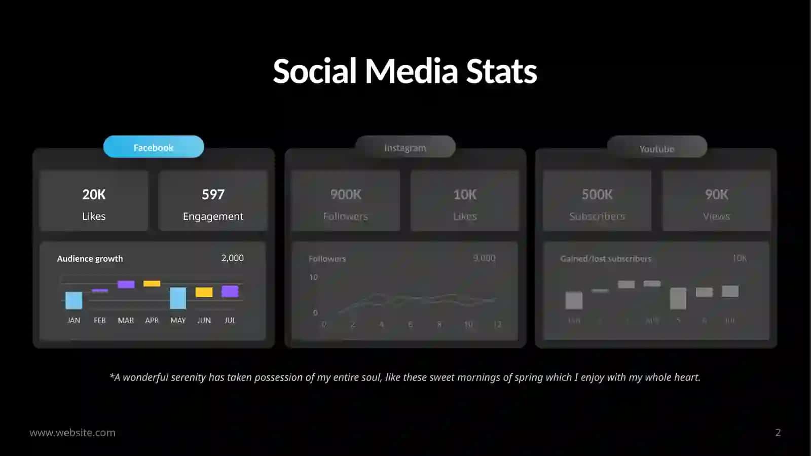 Social Media Stats 2