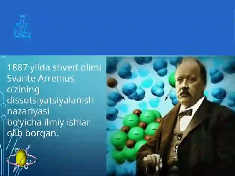 Elektrolitikdissotsiatsiyalanish nazariyasi 2