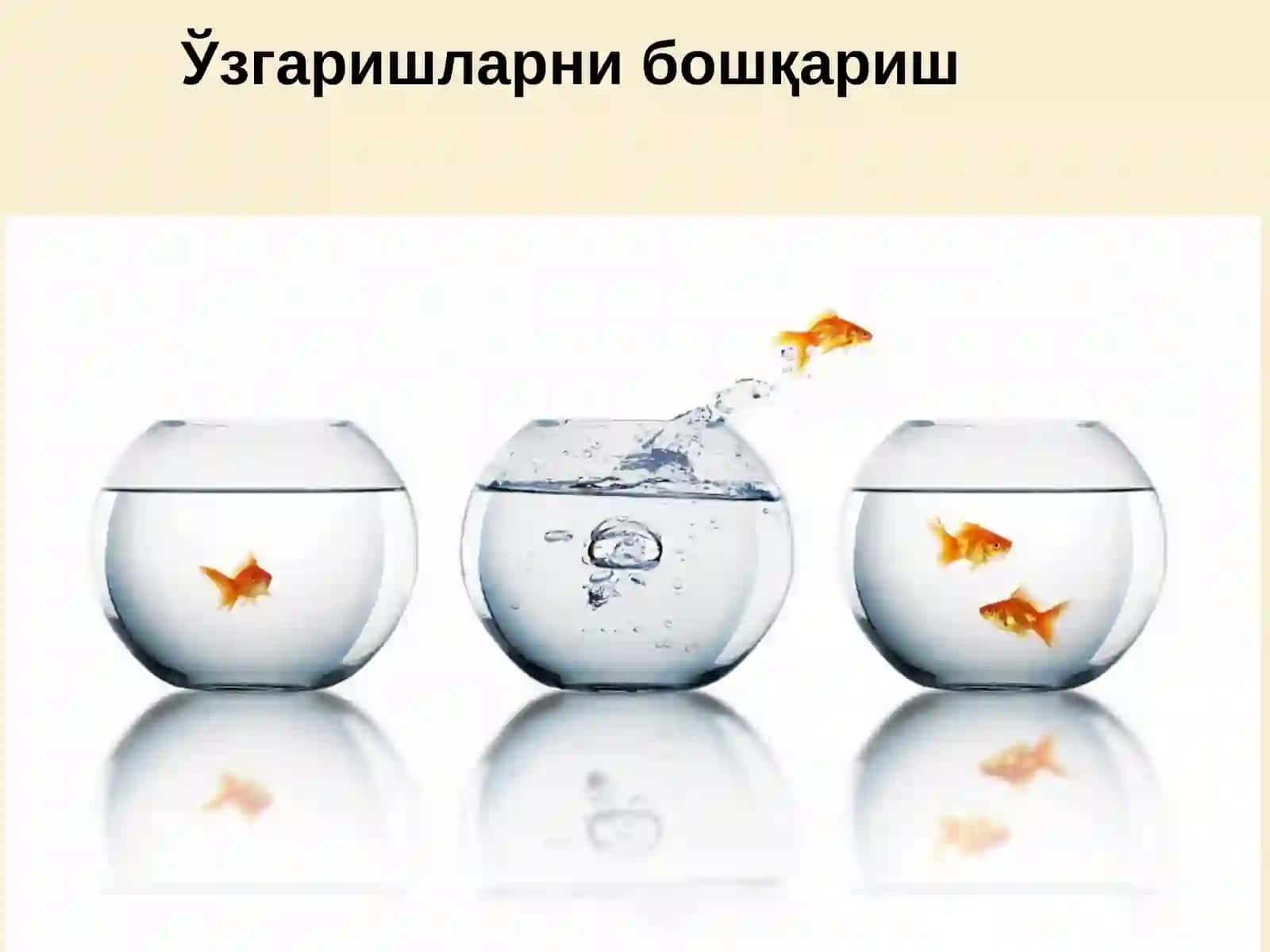 Ўзгаришларни бошқариш 2