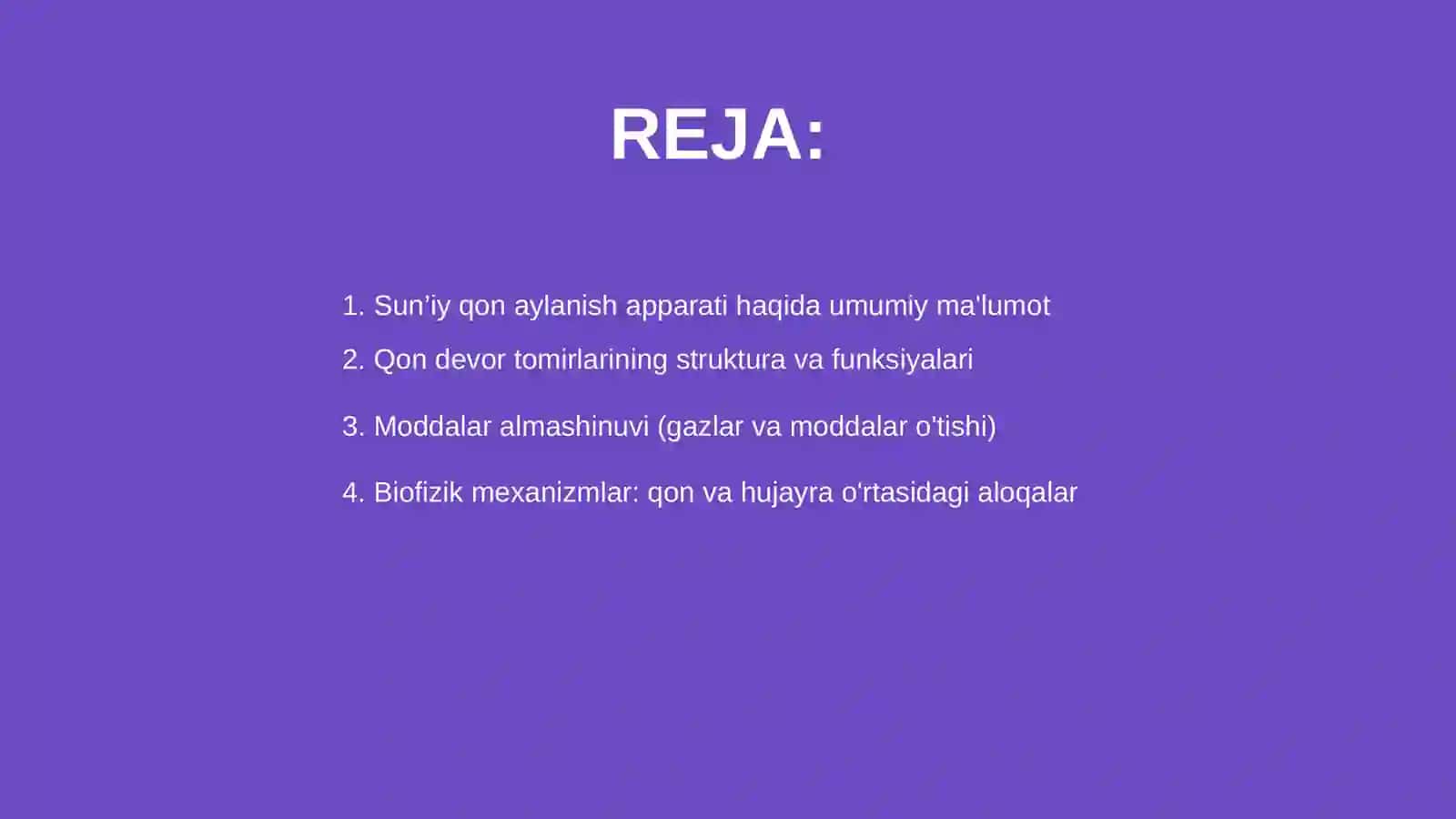 Sun’iy qon aylanish apparati 2