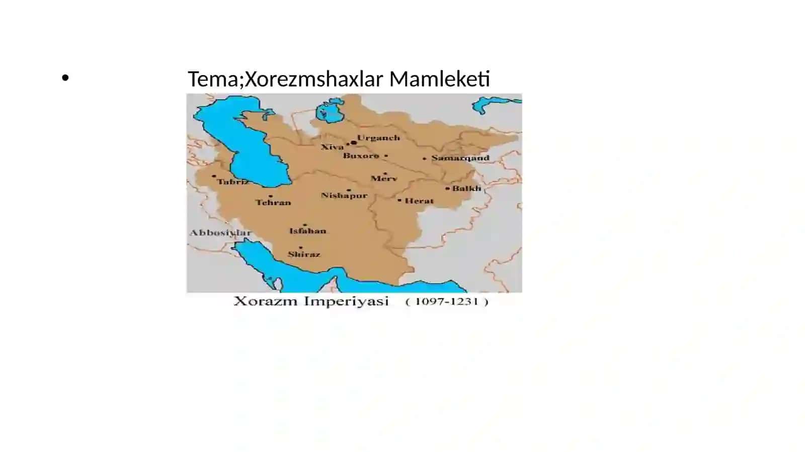 Xorezmshaxlar Mamleketi 2