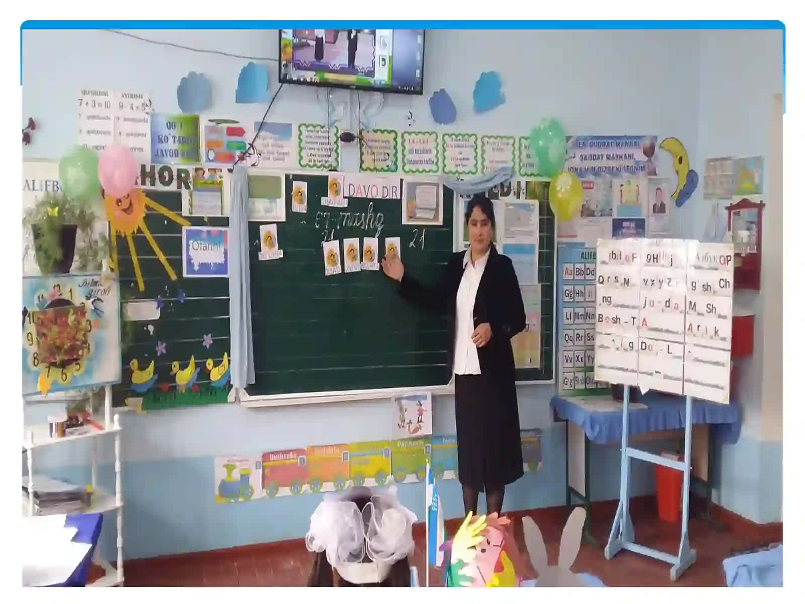 1- sinfda ona tilidan ‘‘Bo’g’in’’ 66-68 mashqlar mavzusidagi dars ishlanmasi 2