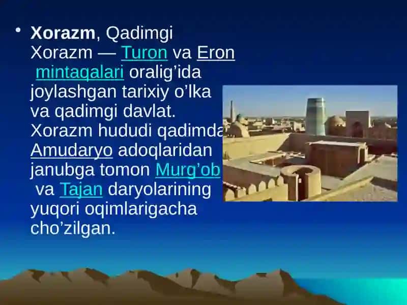 Qadimgi Xorazm 2