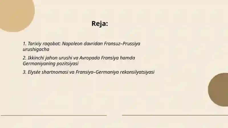Fransiya va Germaniya: Yevropada yetakchilik uchun kurash 2