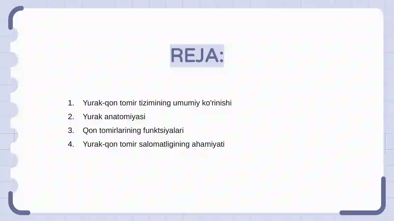 Yurak qon tomir tizimi 2
