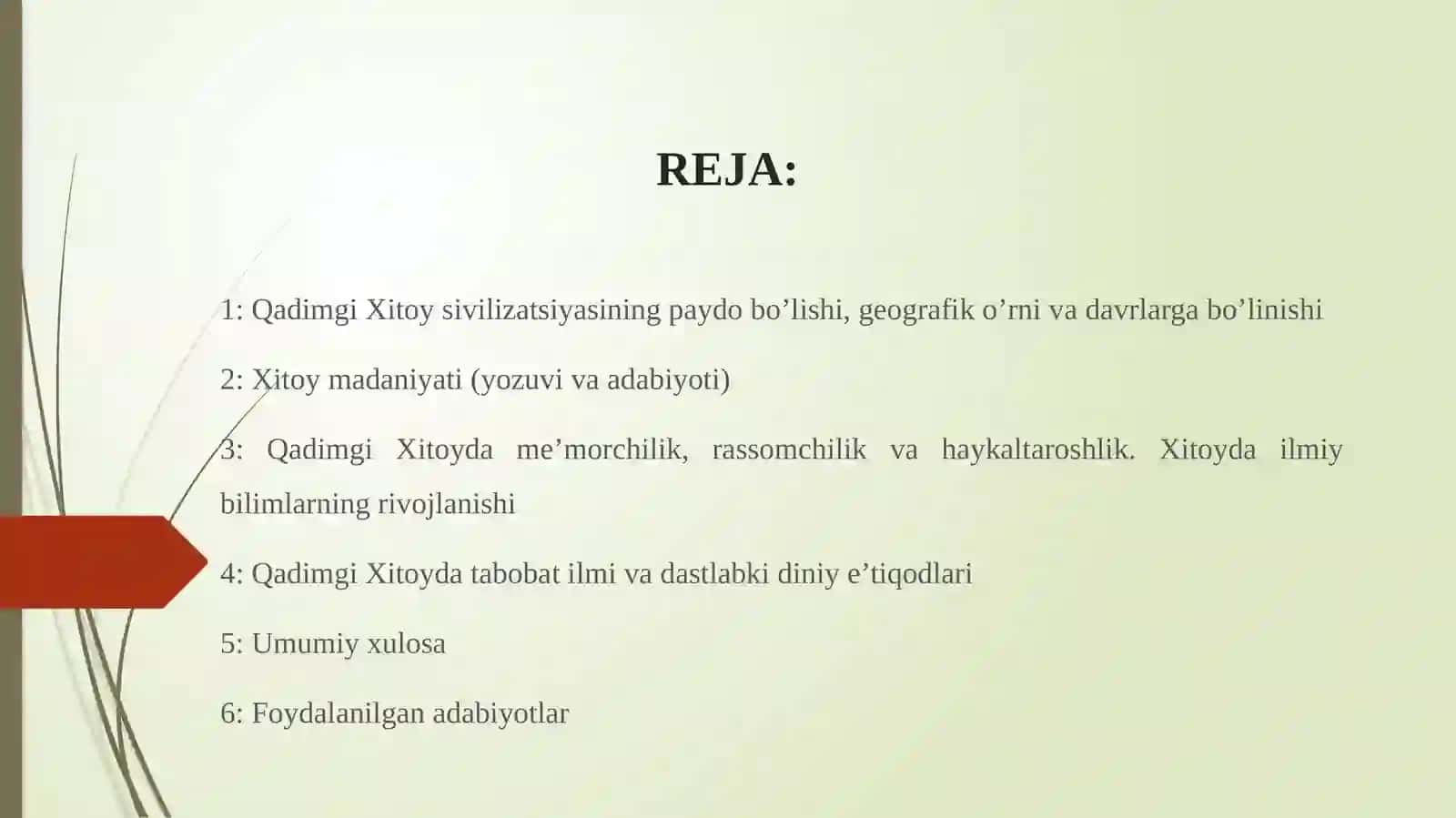 Qadimgi Xitoy sivilizatsiyasi madaniyati 2