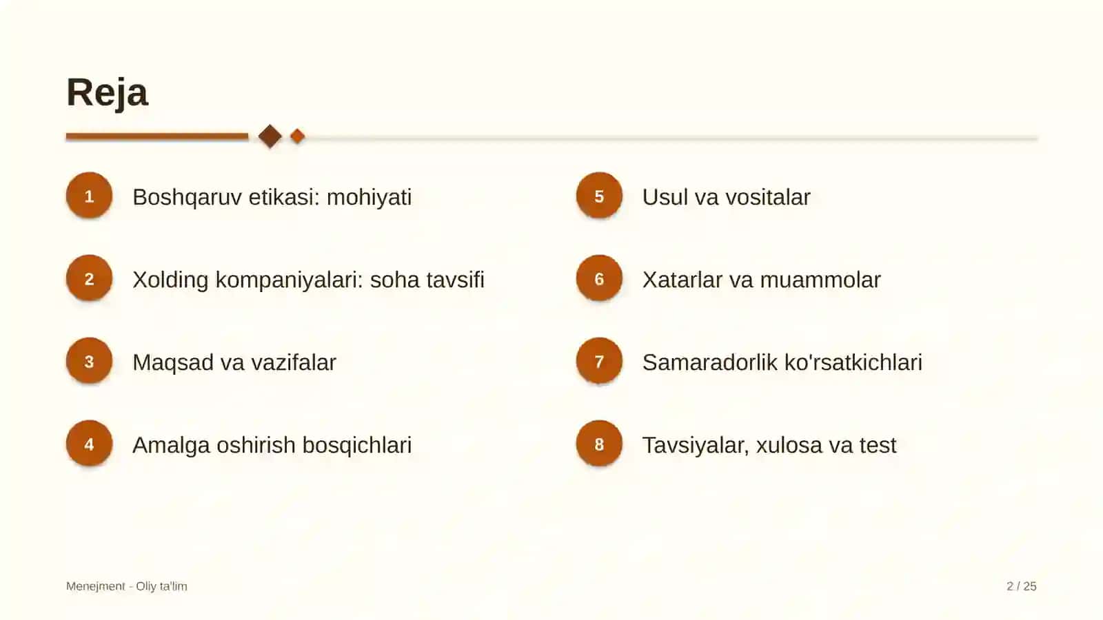 xolding kompaniyalarida boshqaruv etikasi 5316 2