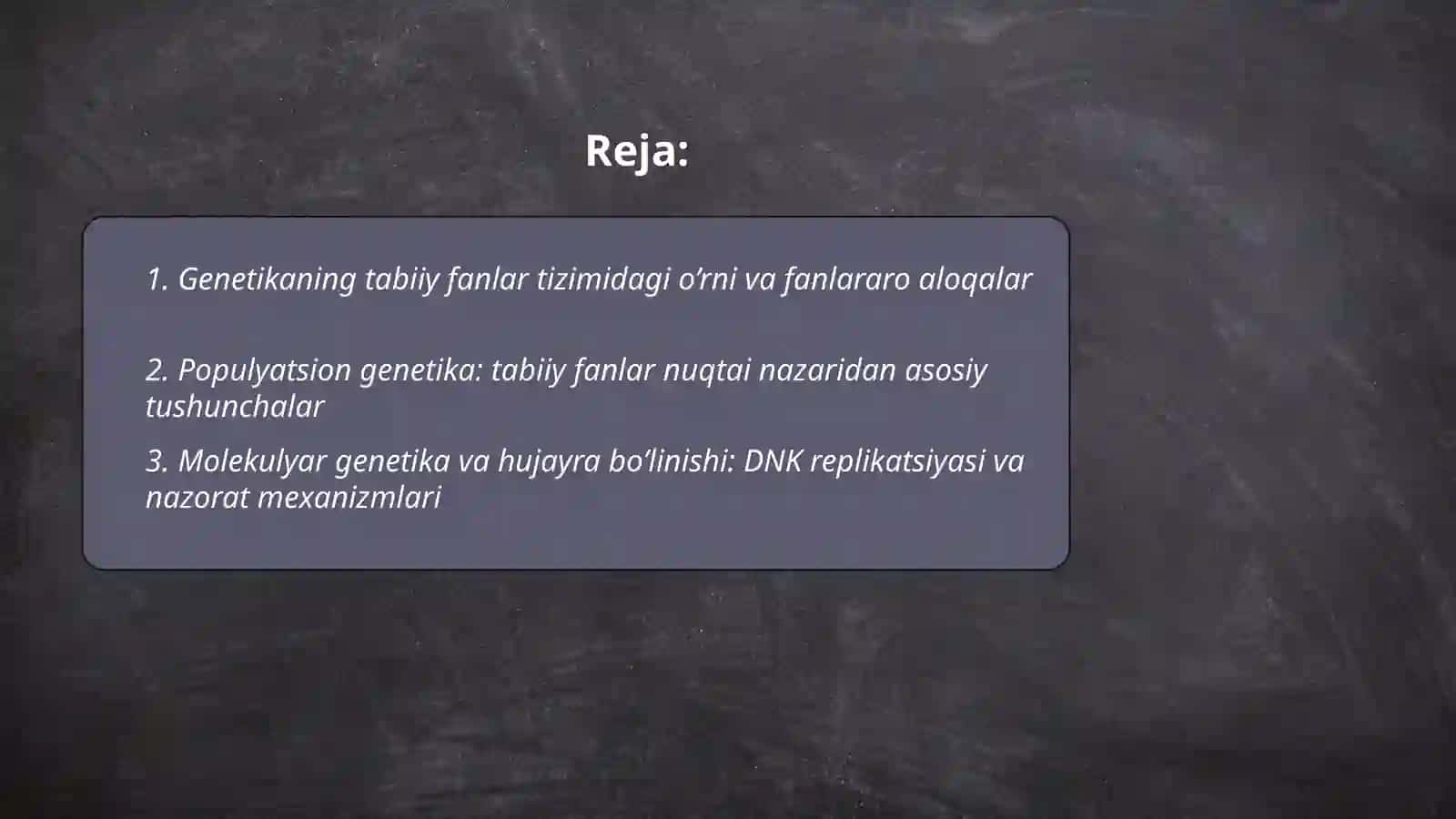 Genetika 2