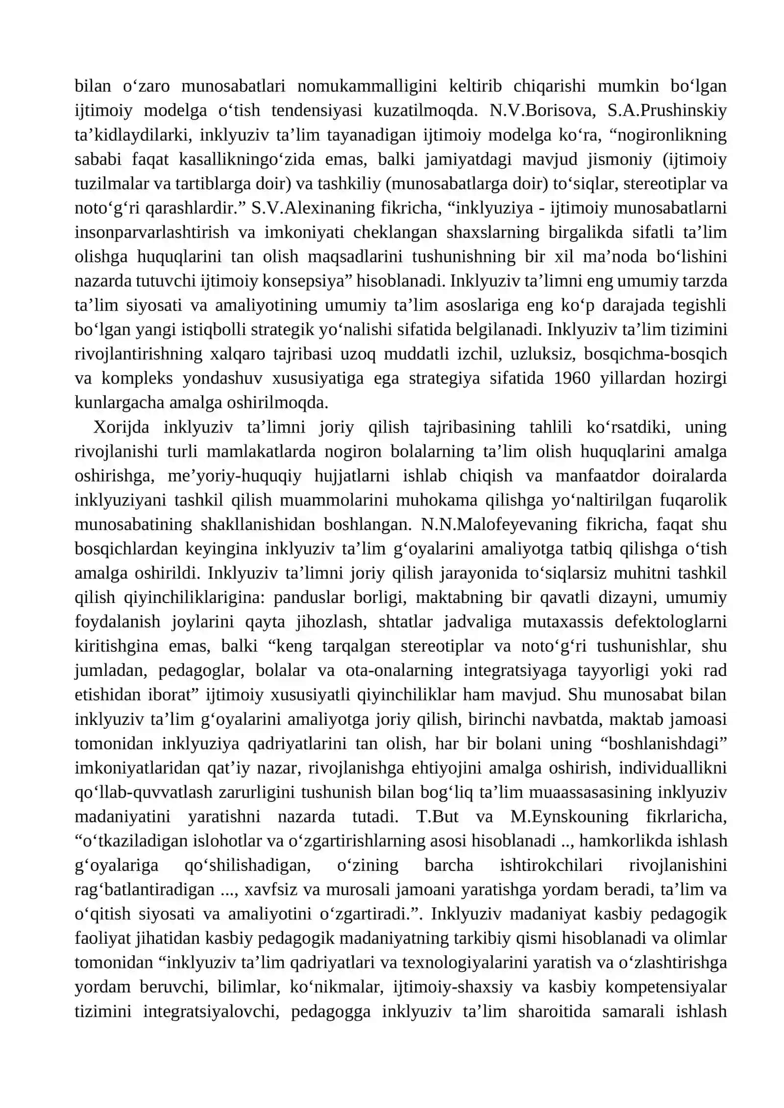 Inklyuziv ta’lim siyosati 2