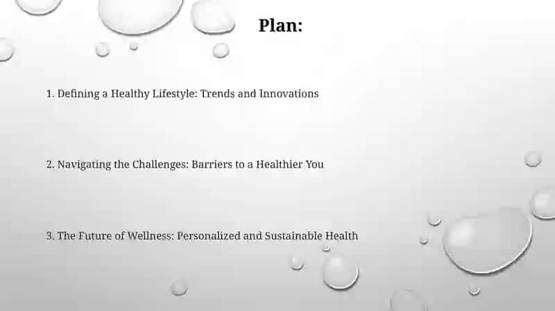 Healthy Lifestyle: Trends and Challenges 2