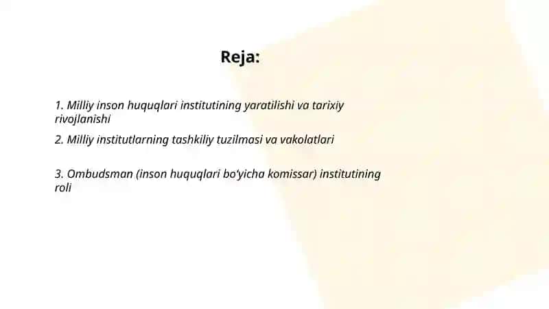 Milliy inson huquqlari instituti 2