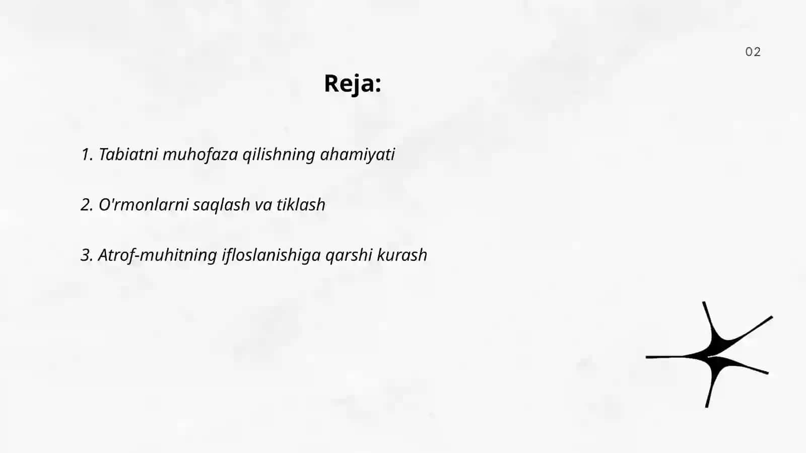 Tabiatni muhofaza qilish 2