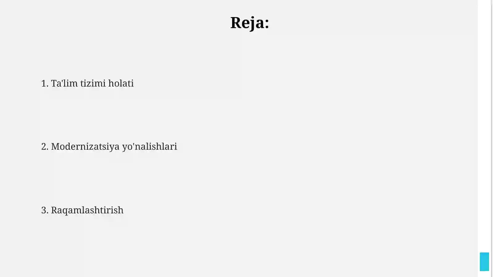 Ta'lim Tizimida Modernizatsiya Jarayonlari 2