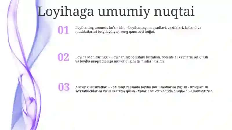 Loyiha Monitoringgi 2