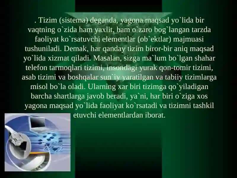 Axborot tizimlari va axborot texnologiyalari 2