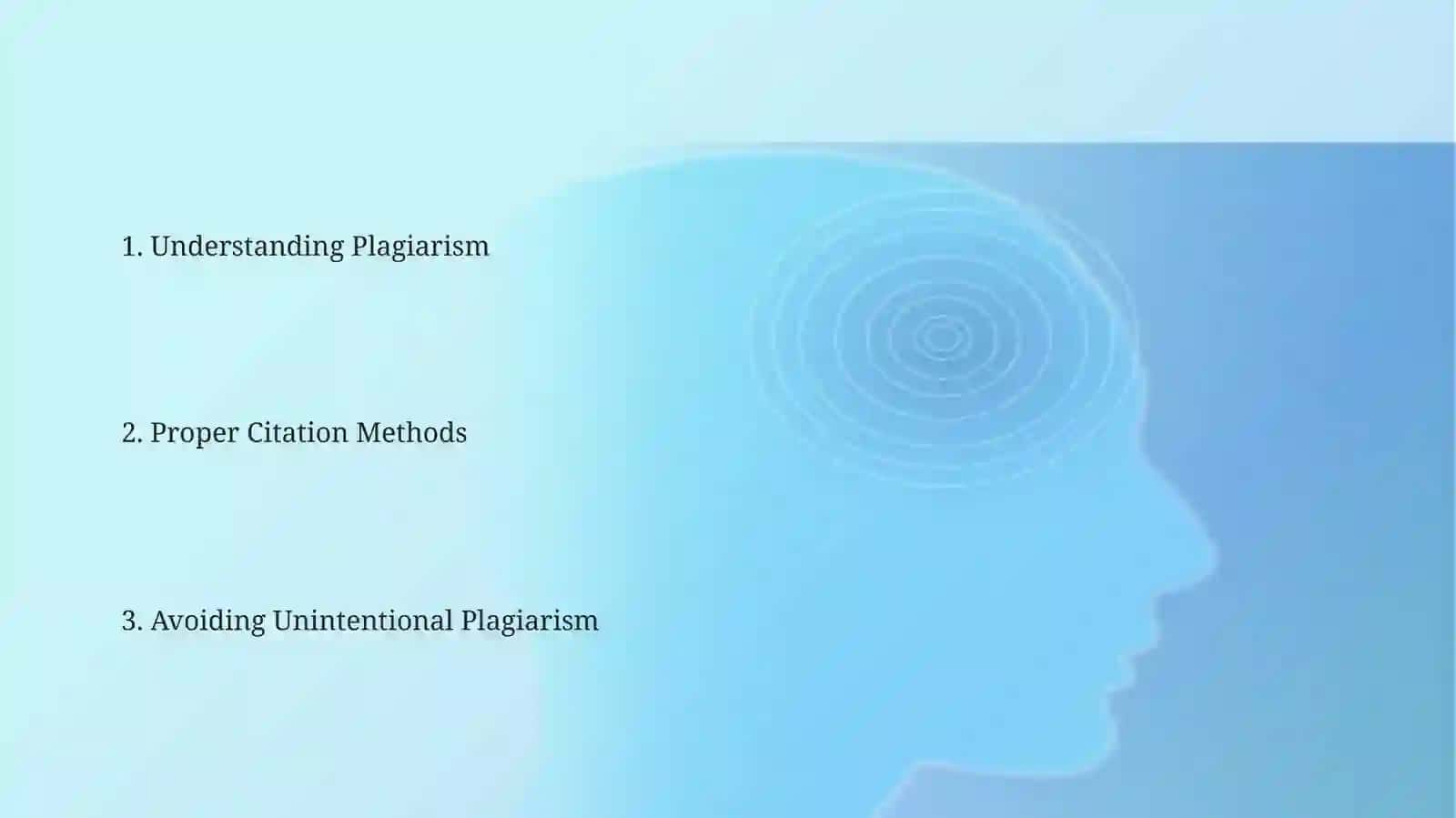 Avoiding Plagiarism 2