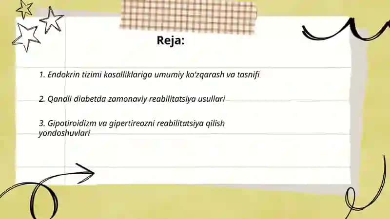 Endokirin tizimi kasalliklari 2