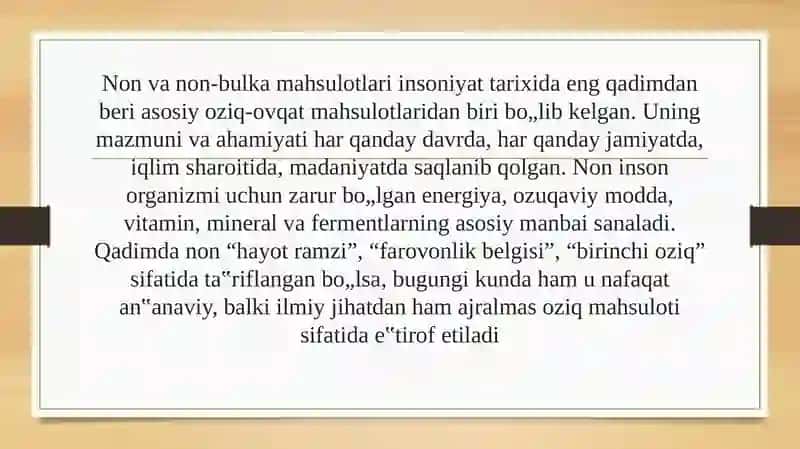 BOYITILGAN BATON MAXSULOTLARIN ISHLAB CHIQARISH TEXNALOGIYASI 2