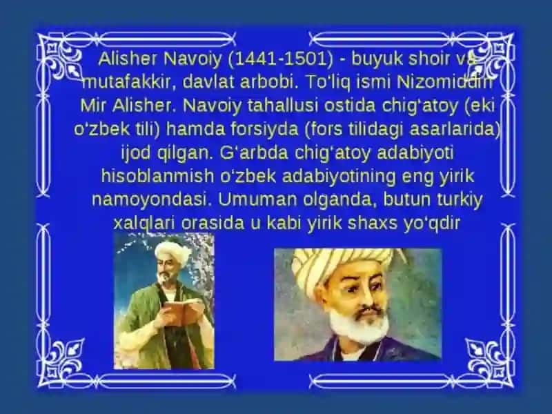 ALISHER NAVOIY HAYOT VA IJOD YO’LI 2