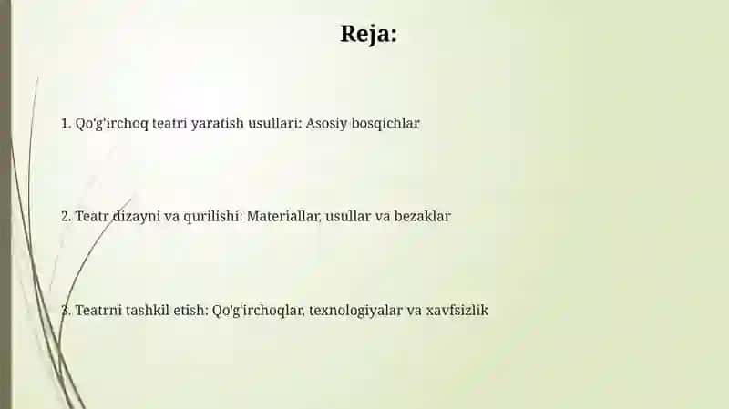 Qo'g'irchoq teatrini yasash usullari 2