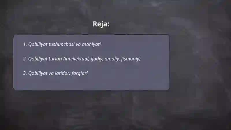 Qobiliyat 2
