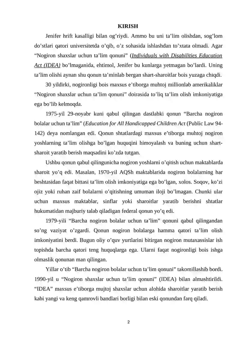 Gospital Pedagogika An’analari va Xususiyatları 2