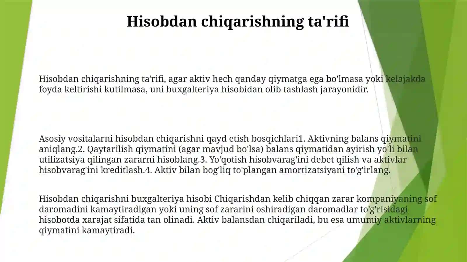 Asosiy Vositalarni Hisobdan Chiqarishni AksEttirishTartibi 2