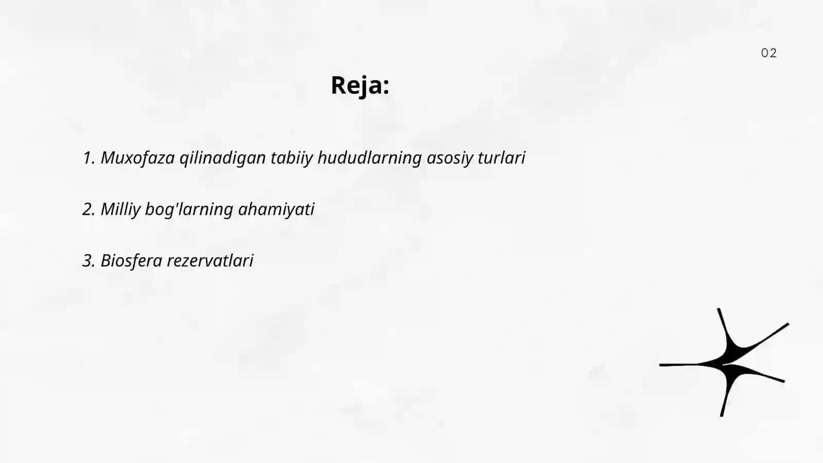 Muxofaza etiladigan tabiiy hududlar 2