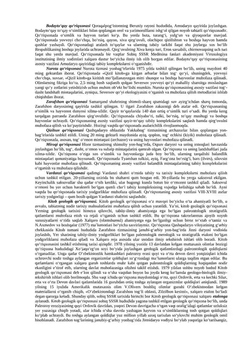 Tabiatni muhofaza qilish 2