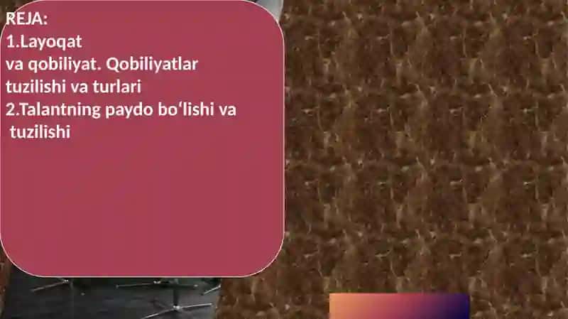 Layoqat va qobilyat 2