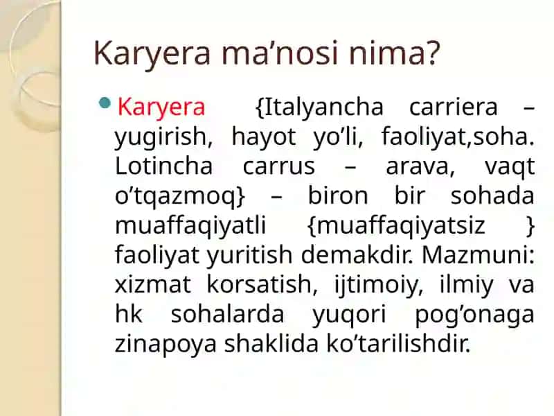 Karyera 2