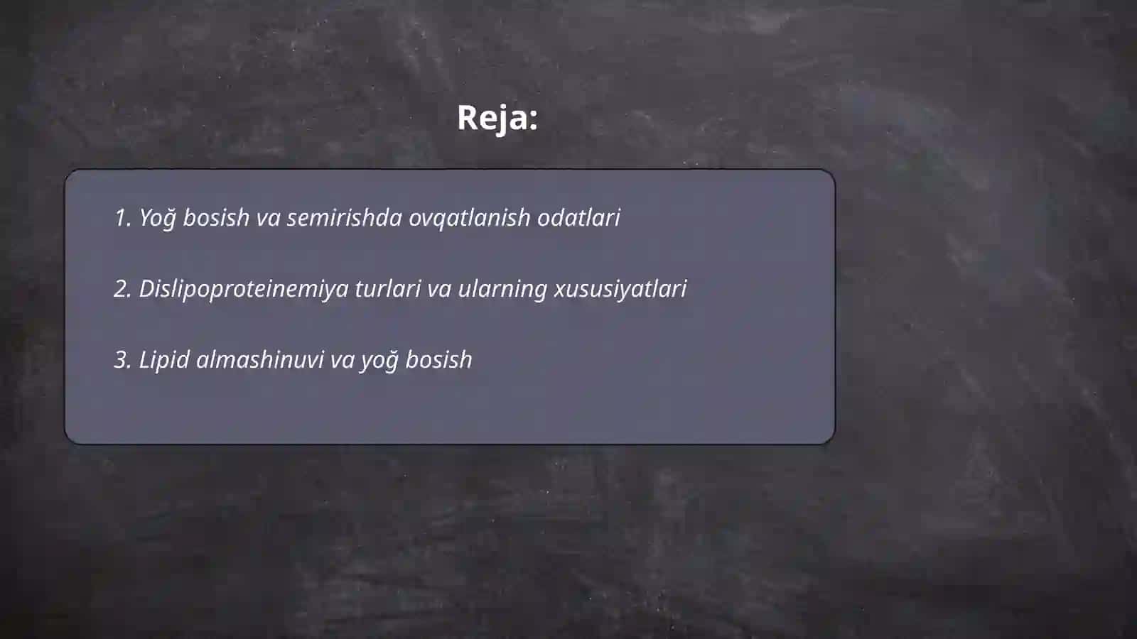 Yoğ bosish va semirish Dislipoproteinemiya turlari 2