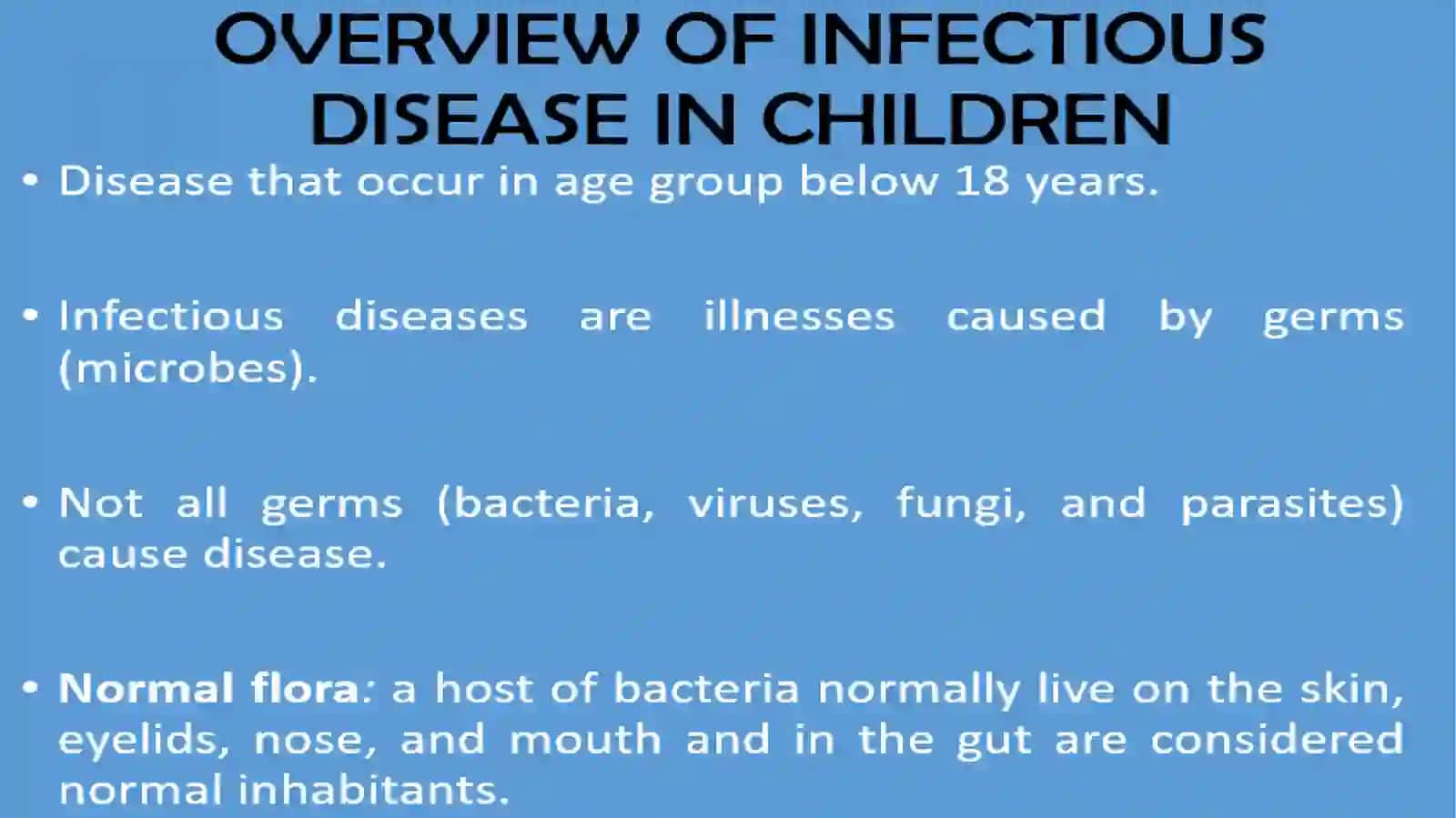Common Pediatric Diseases and Their Medical Terminology 2