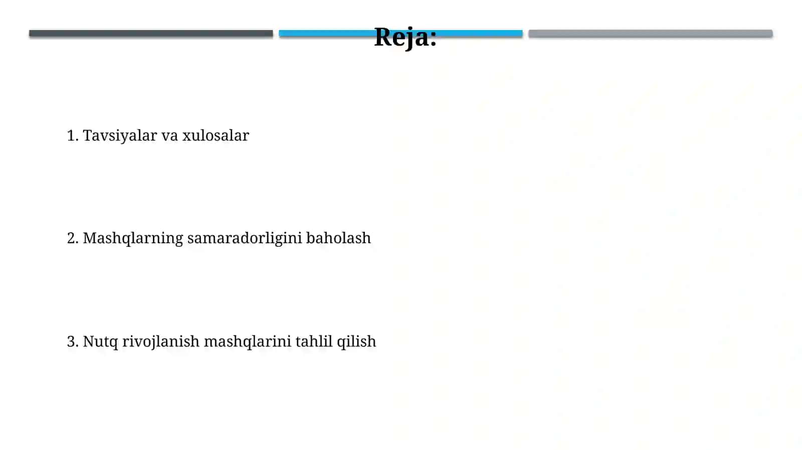 Yozma nutqni rivojlantiruvchi mashqlar tahlili 2