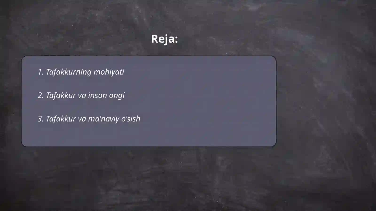 Tafakkur 2