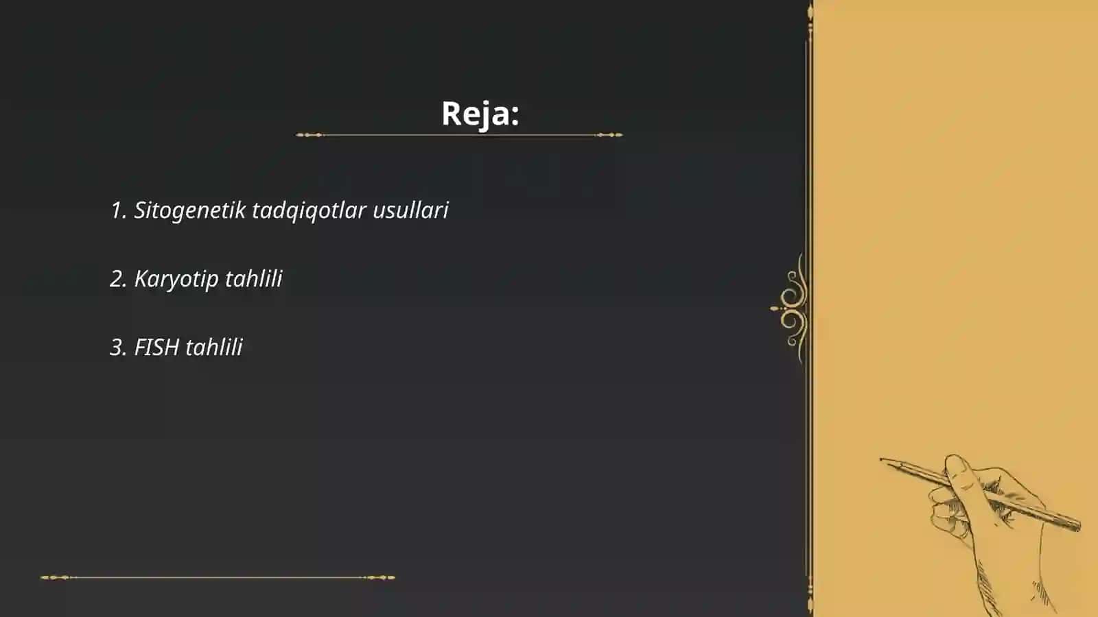 Sitogenetik tadqiqotlar usullari 2