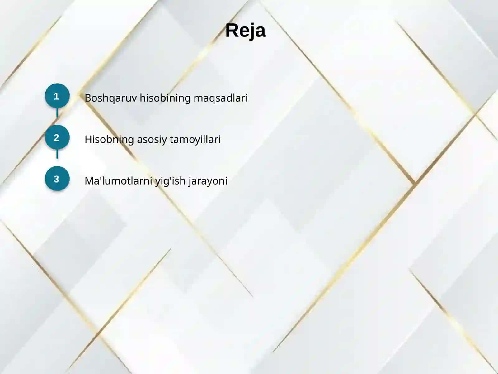 Boshqaruv hisobining asosiy vazifalari 2