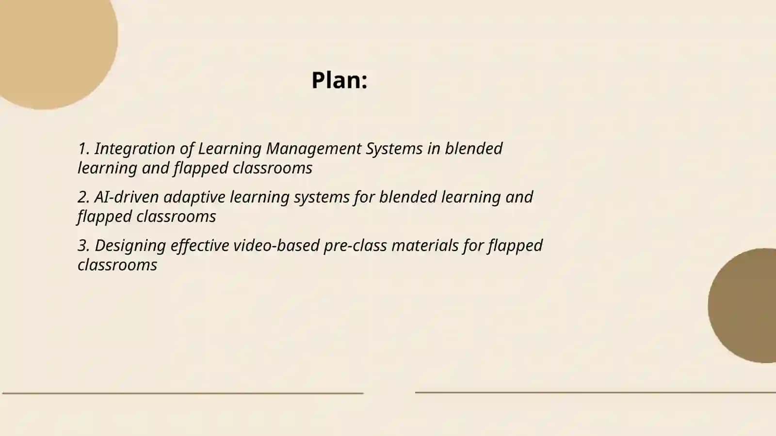 Integration of Learning Management Systems in Blended Learning and Flipped Classrooms 2