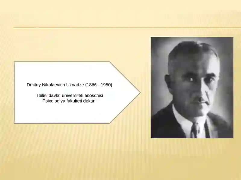 Dmitriy Nikolaevich Uznadze 2