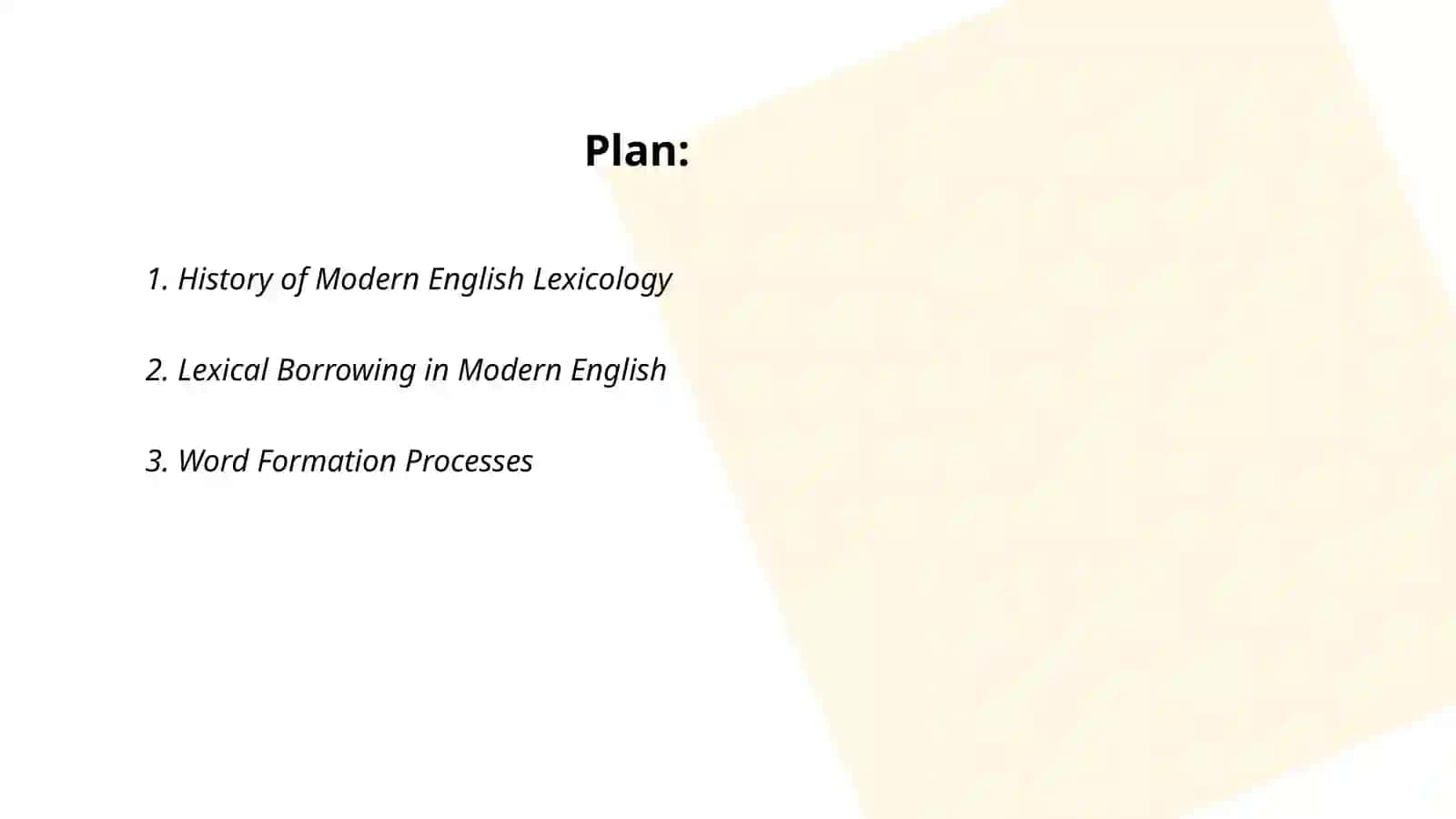 Modern English lexicology 2