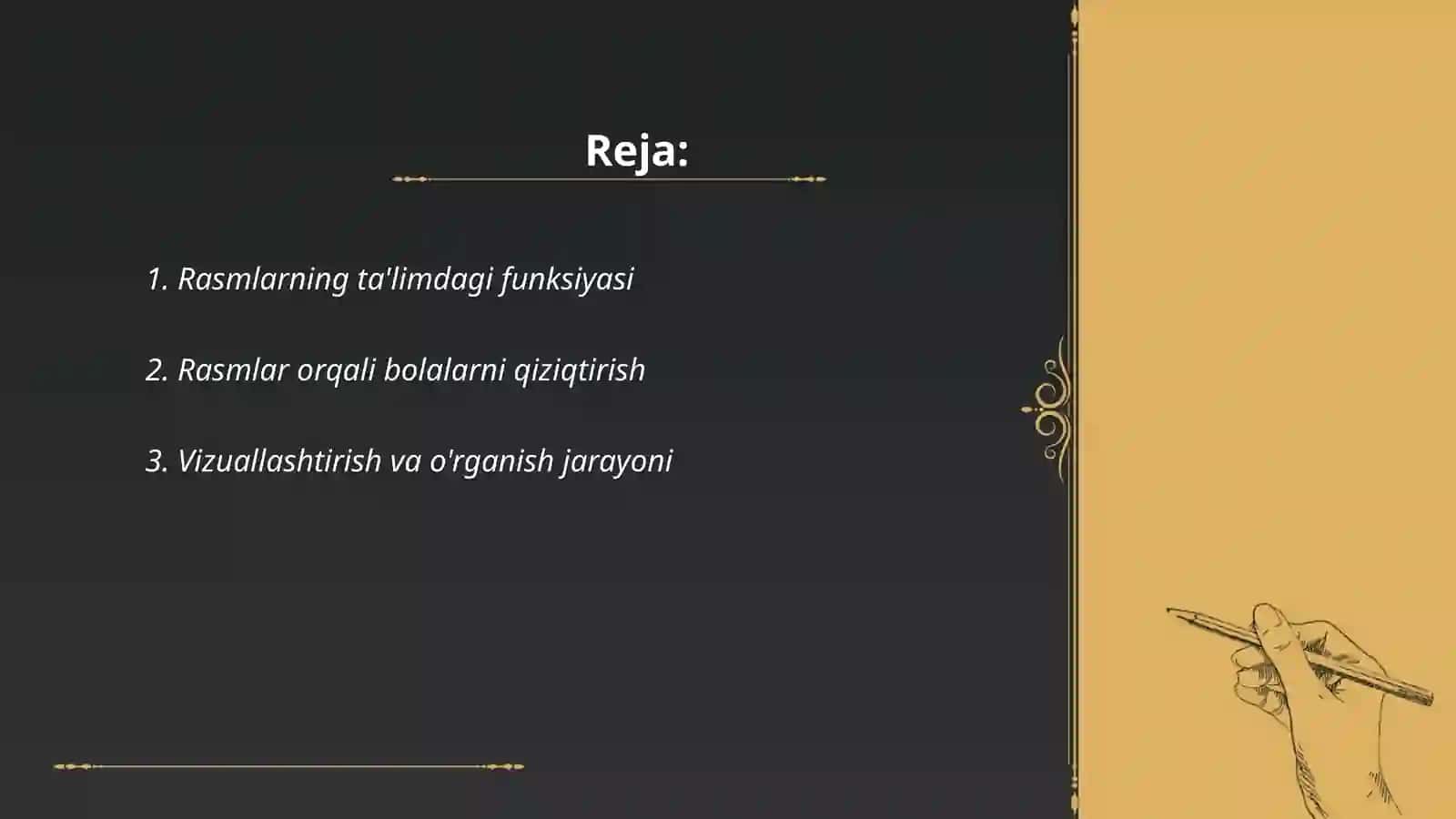 Darslikdagi rasmlarning didaktik roli 2