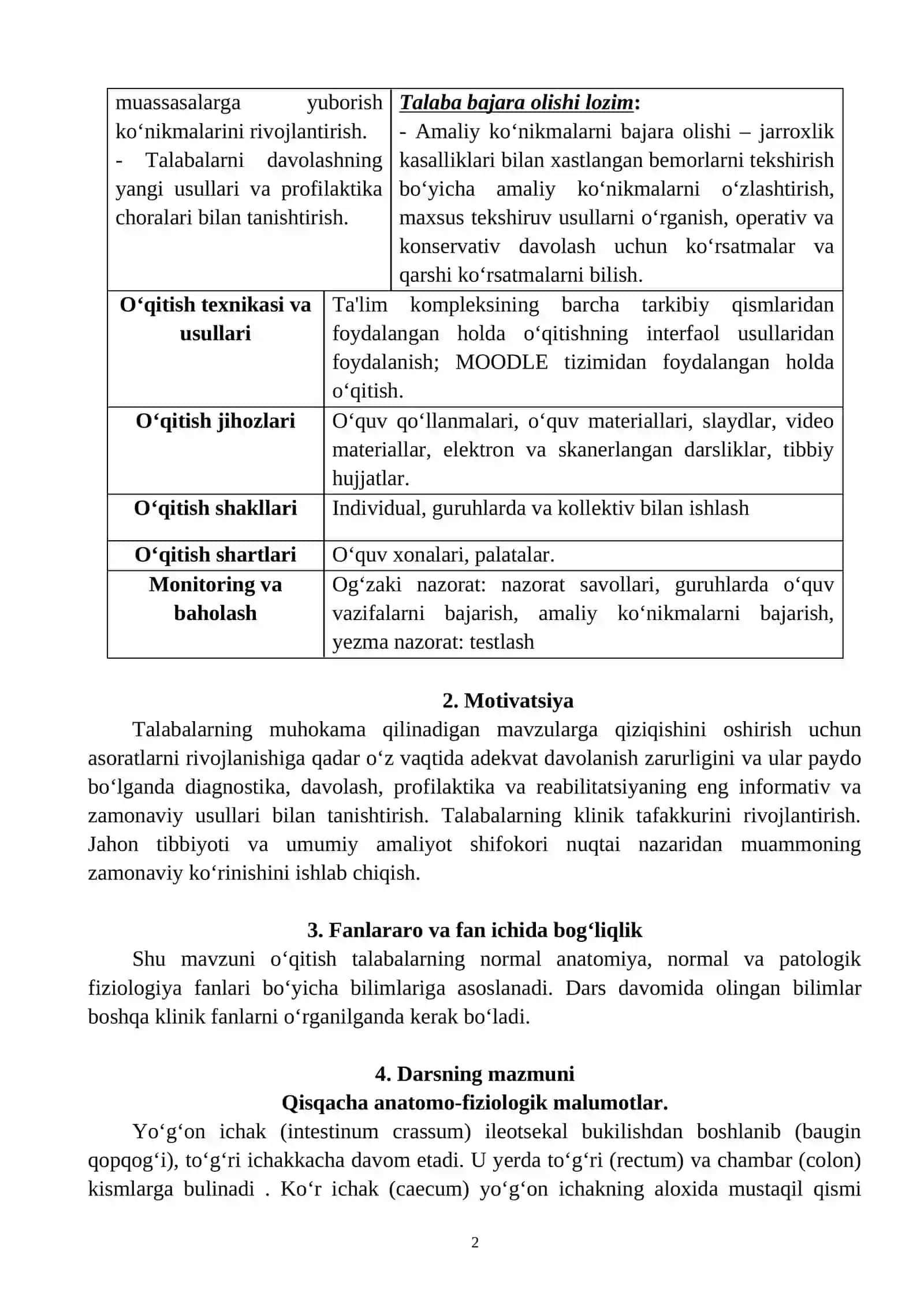 YO‘G‘ON ICHAK KASALLIKLARI 2