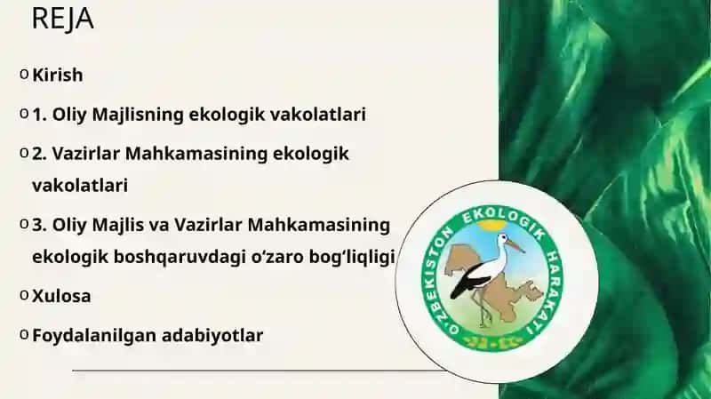 OLIY MAJLISNING EKOLOGIK VAKOLATLARI 2